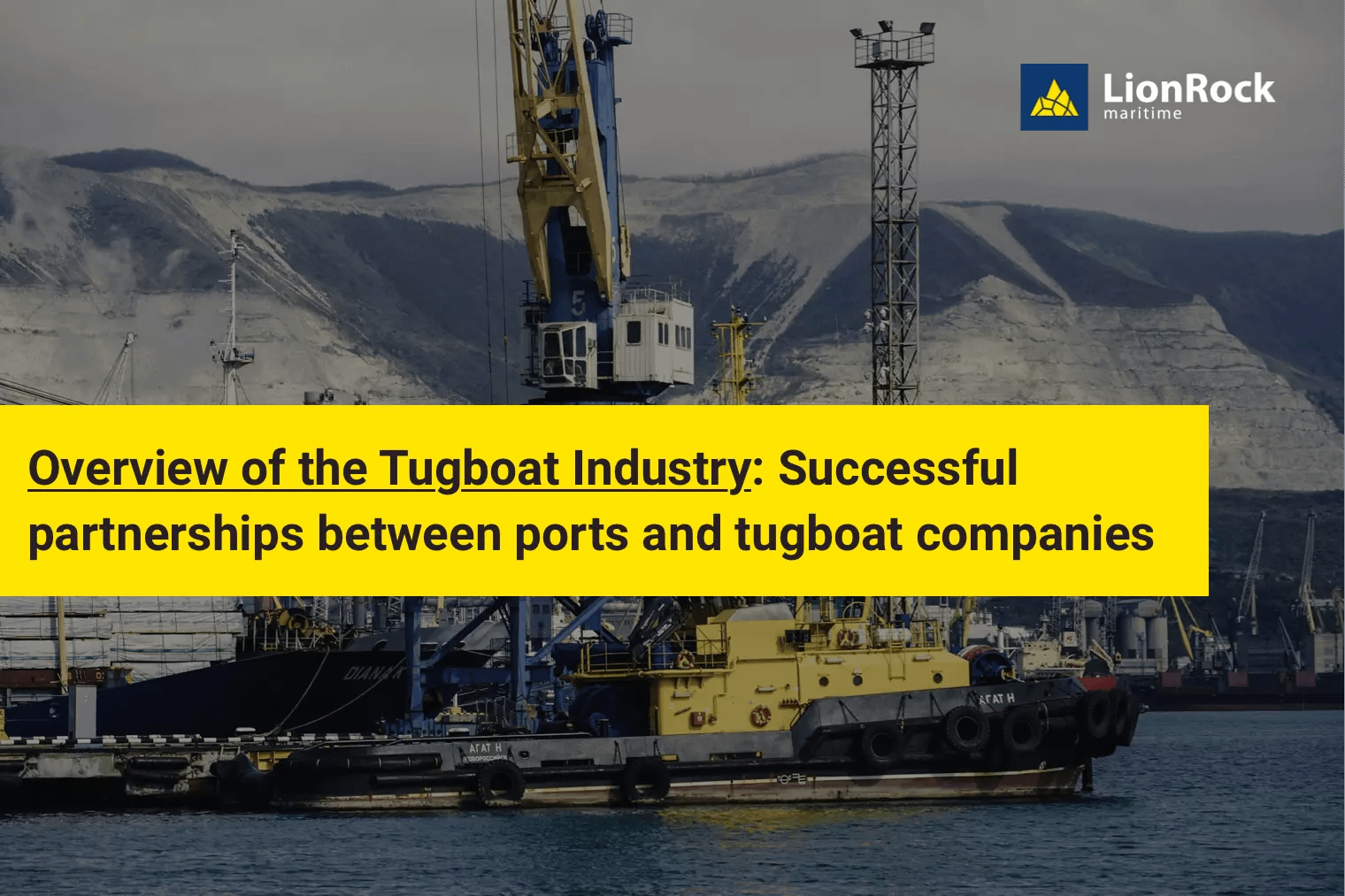 Overview of the Tugboat Industry - Tugboat operator - Successful partnerships between ports and tugboat companies
