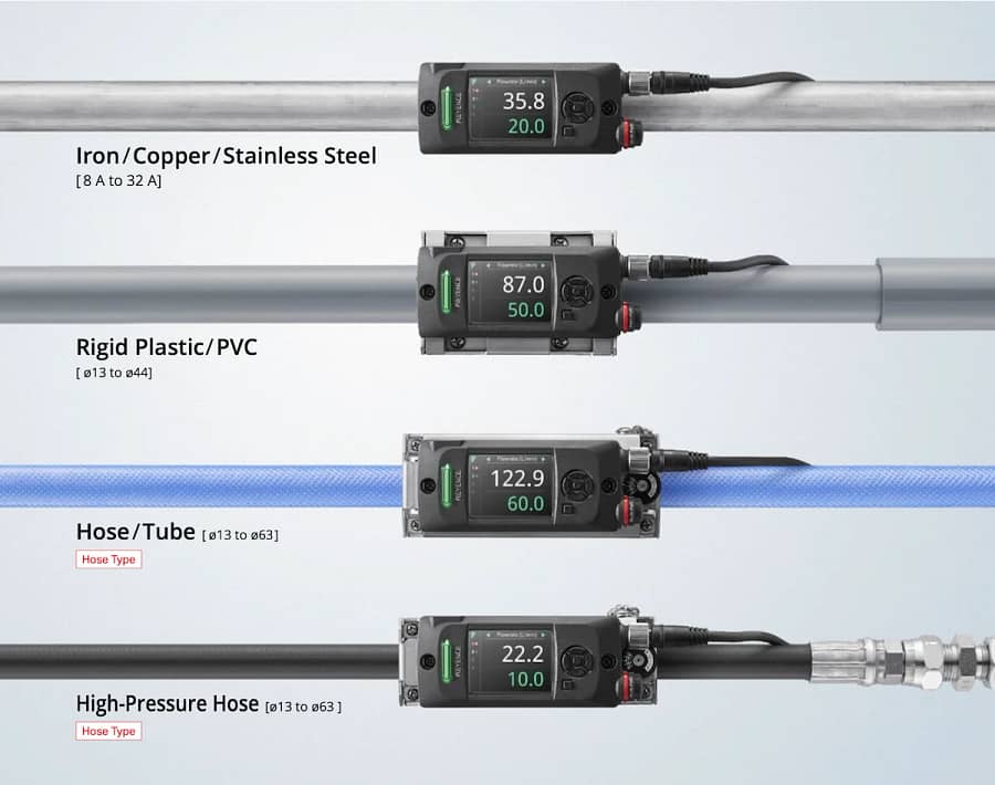 LionRock Maritime TugBoat Fuel Management Analytics Software - Keyence Flow Meter - Tubes Shapes and Diameter
