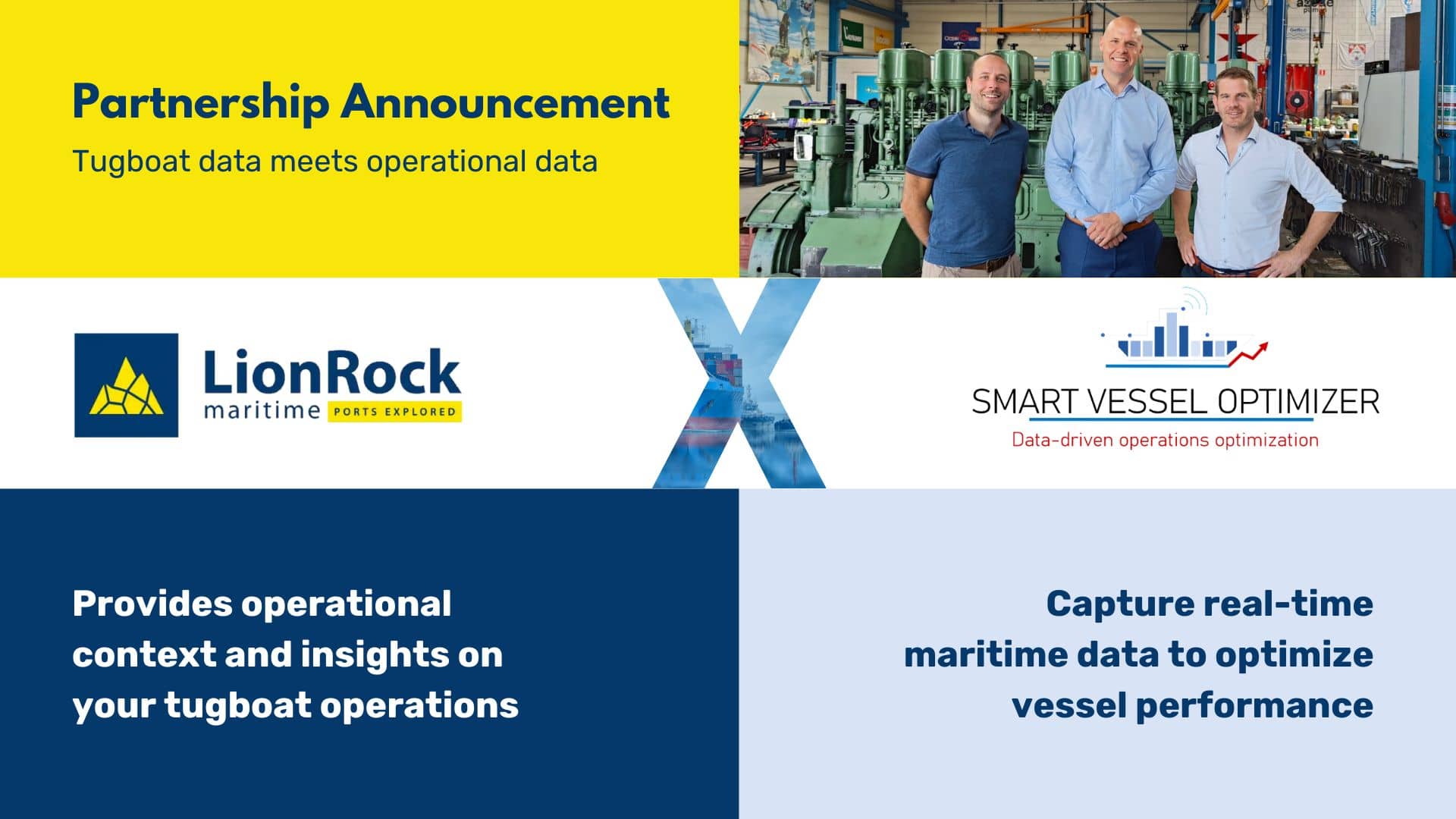 Maximizing Tug Boat Repair With Data-Driven Predictive Maintenance Software 8 LionRock partnership announcement: optimizing performance with predictive maintenance software